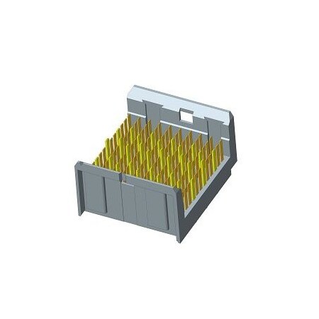 Fci Board Connector, 120 Contact(S), 12 Row(S), Male, Straight, 0.079 Inch Pitch, Press Fit Terminal, 10123359-111LF